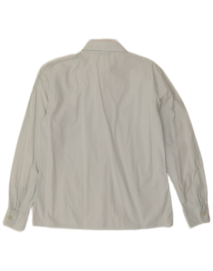 Benetton Damen-Hemd UK 12 Mittelblau