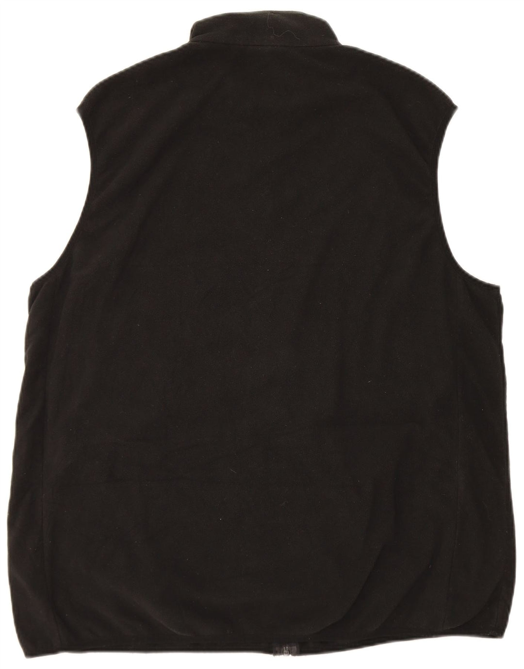 Marks & Spencer Herren Fleeceweste UK 44 2XL Schwarz Polyester
