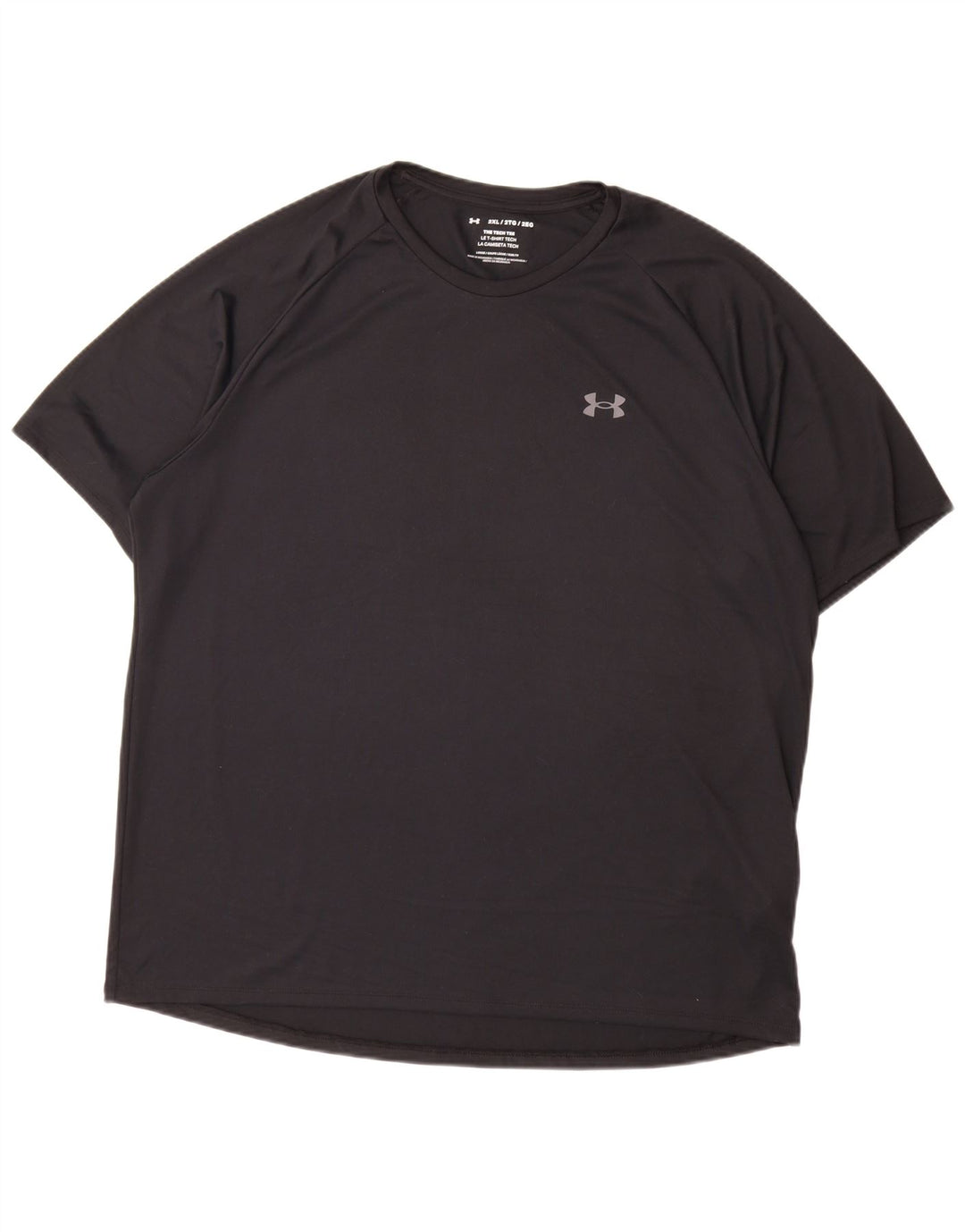 Under Armour Herren T-Shirt Top 2XL Schwarz Polyester