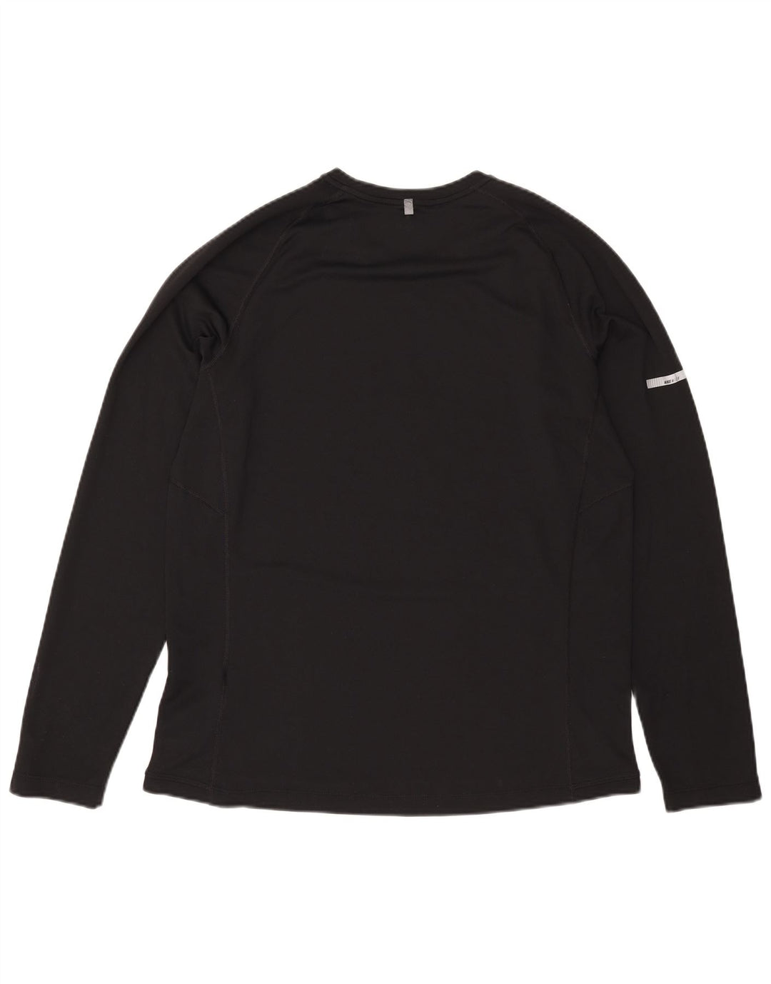 Nike Herren Dri Fit Top Langarm Large Schwarz Polyester