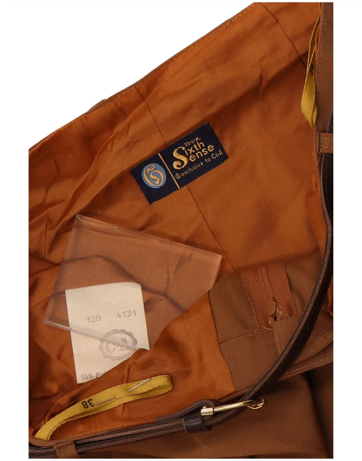 Your Sixth Sense Damen Cullotes Caprihose EU 38 Medium W26 L19 Braun