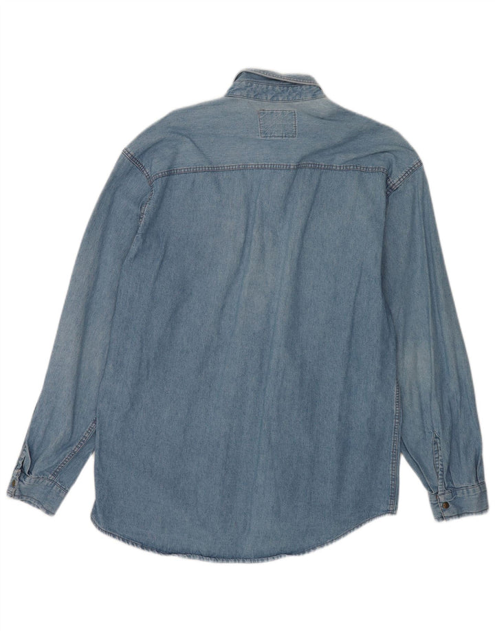 Carrera Herren Jeanshemd Large Blau