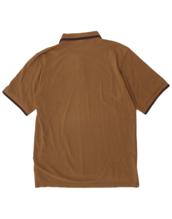 Adidas Herren Poloshirt UK 40/42 Mittelbeige Baumwolle