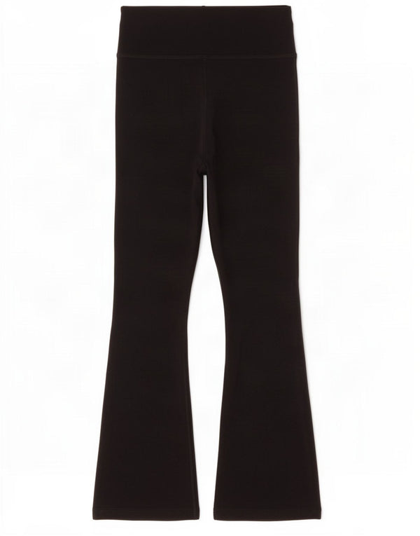 Nike Flare-Leggings für Mädchen, 10–11 Jahre, mittelgroß, schwarze Baumwolle
