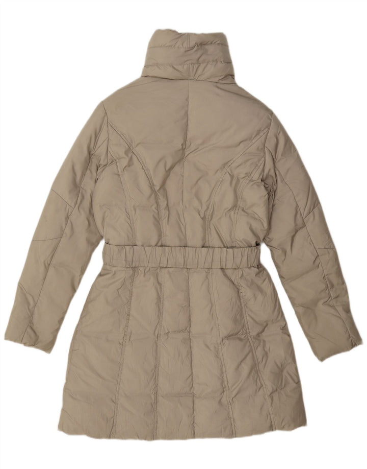 Conte of Florence Wattierter Damenmantel IT 42 Mittelbeige Polyester