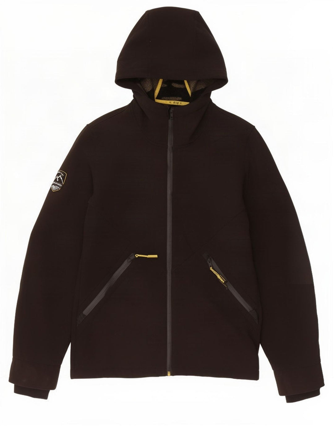 Superdry Herren-Windbreakerjacke mit Kapuze, UK 36, Größe S, Schwarz, Polyester