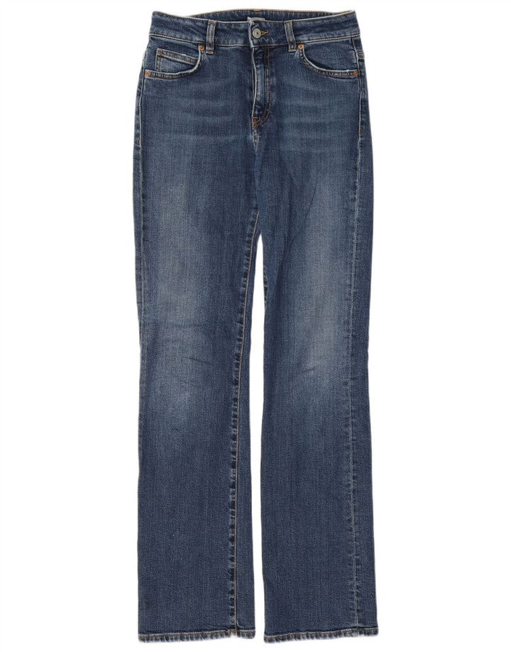 8 by Yoox Damen Bootcut Jeans W28 L32 Blau