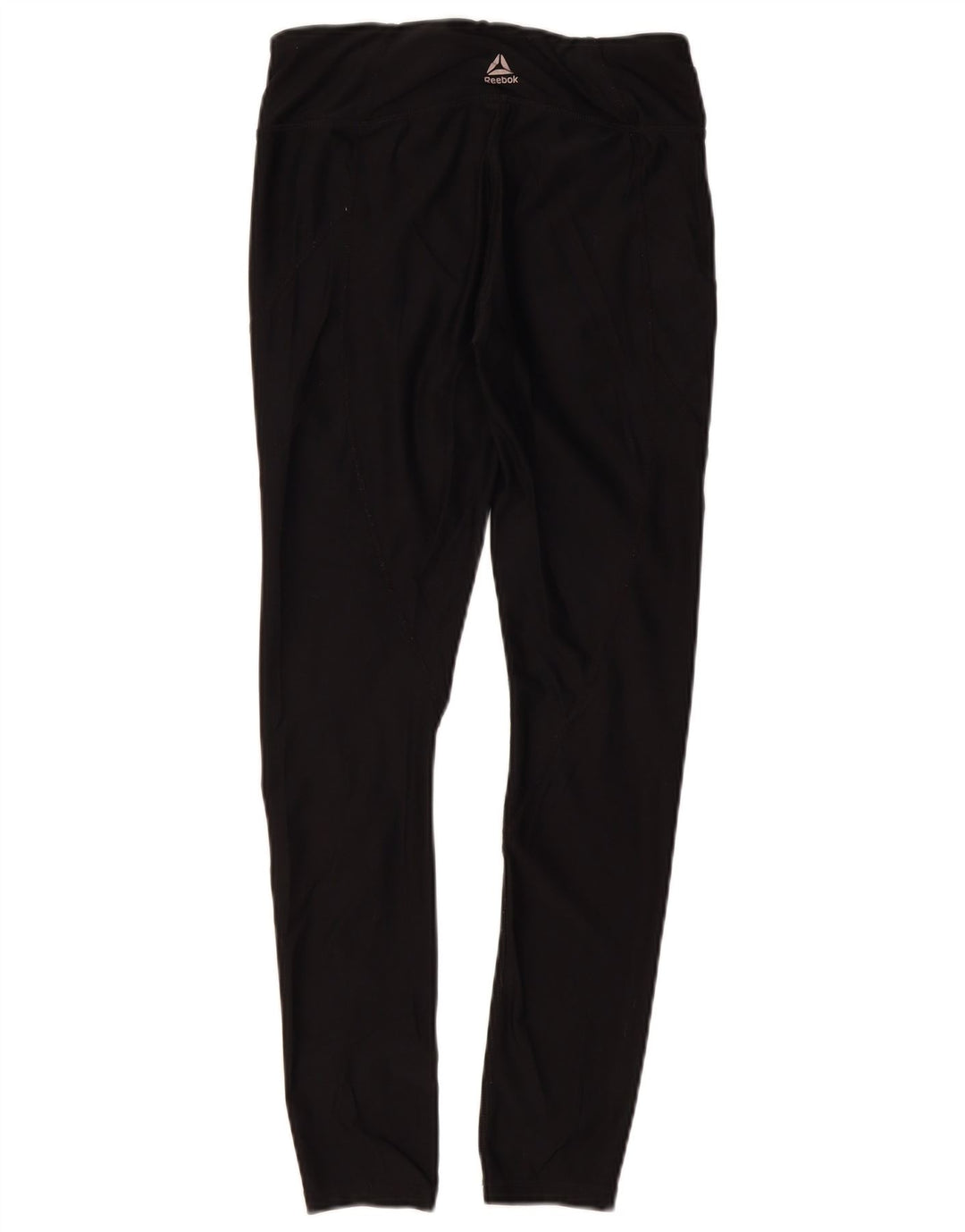 REEBOK Damen Leggings UK 10 Small Schwarz