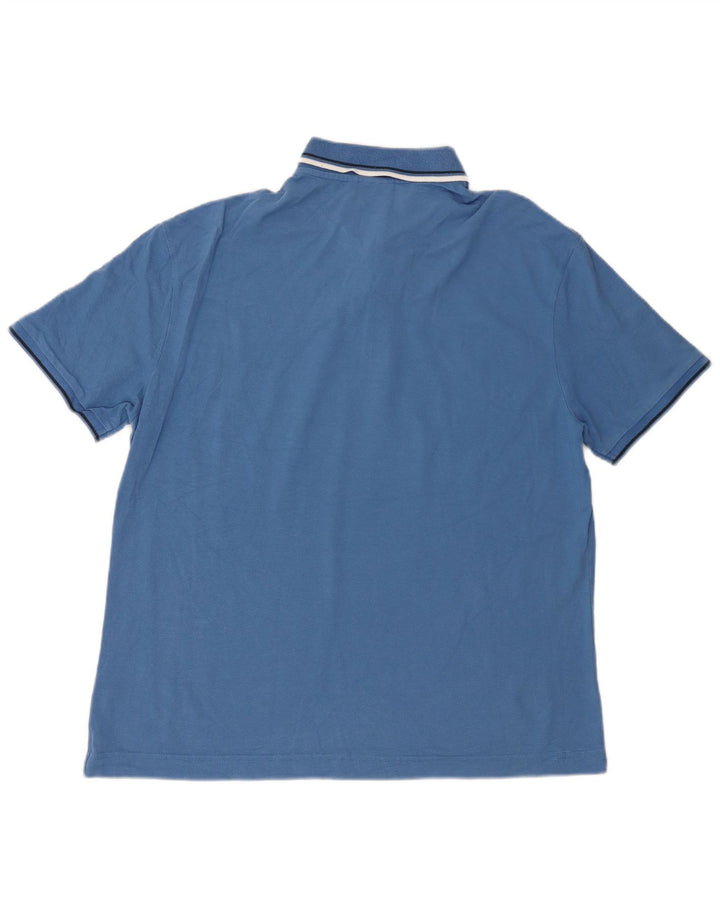 Diadora Herren Poloshirt 3XL Blau gestreift