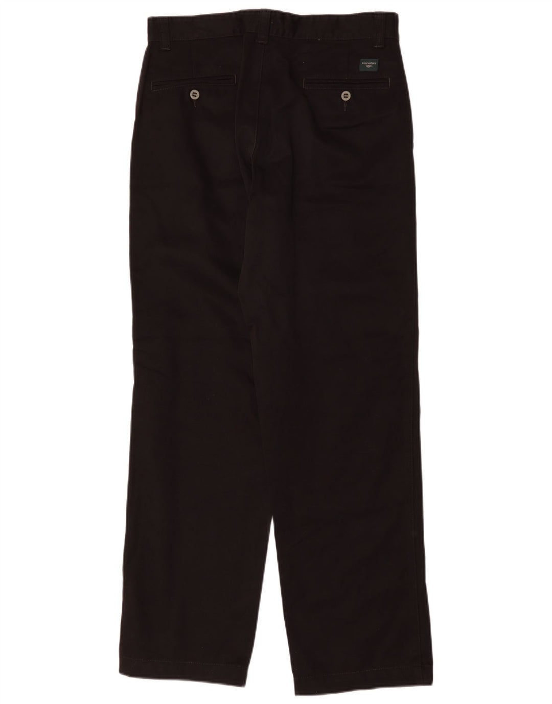 Dockers Herren Khakis Straight Chino Hose W32 L32 Schwarz