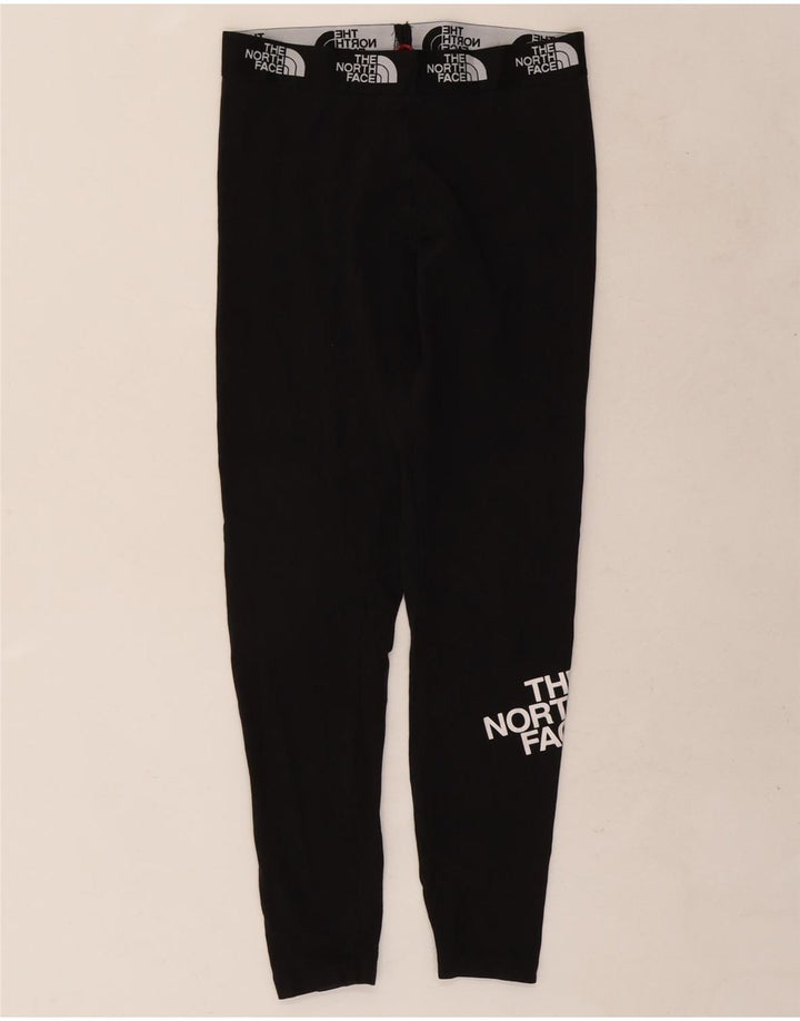 The North Face Womens Graphic Leggings UK 12 Mittelschwarze Baumwolle