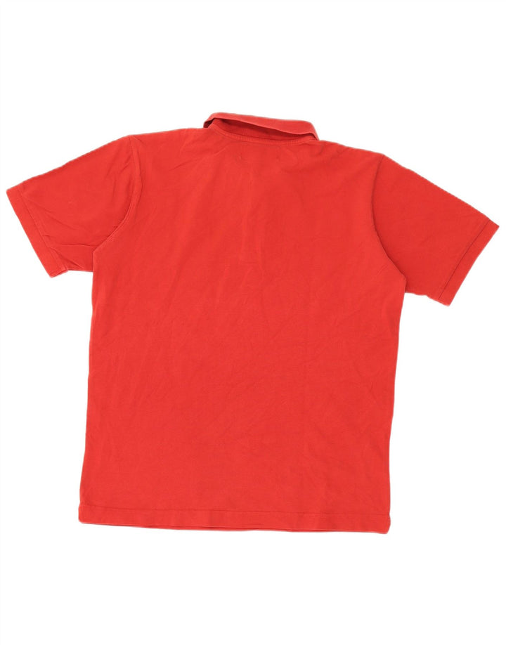 Kappa Herren-Poloshirt aus mittelroter Baumwolle
