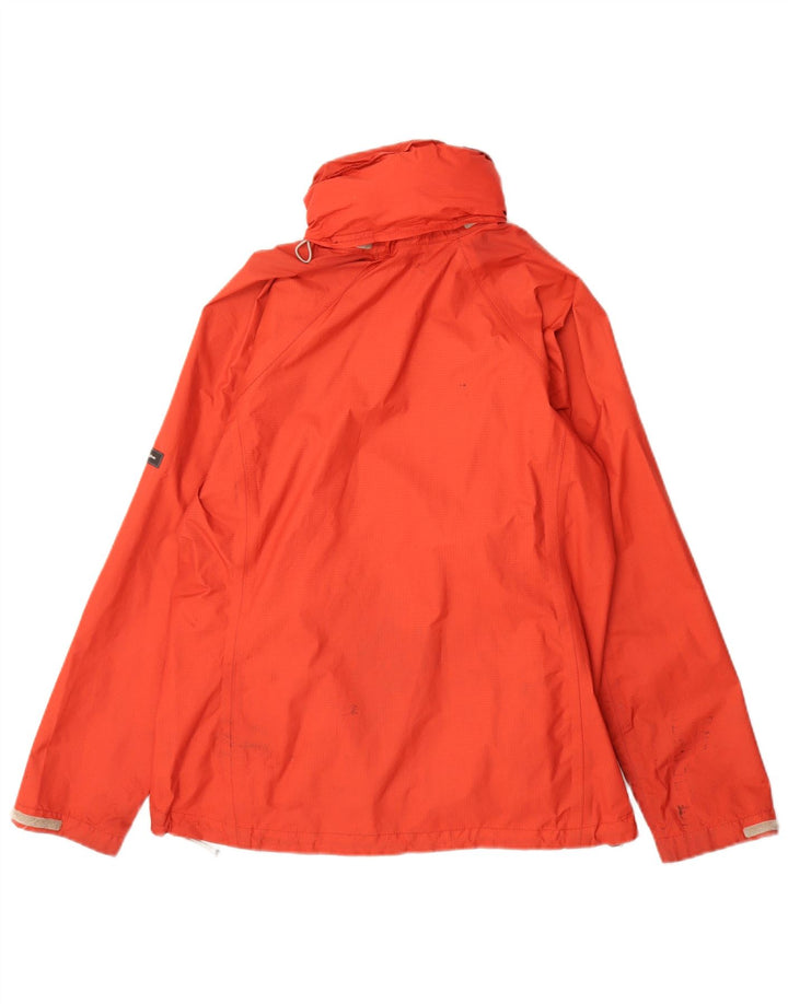 Berghaus Damen-Windbreaker-Jacke mit Kapuze, übergroß, Gr. 10, Orange