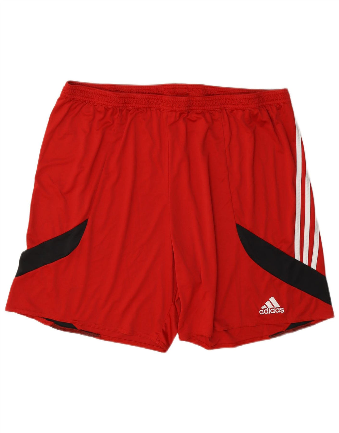 Adidas Herren Climalite Sport Shorts 2XL Rot Colourblock Polyester