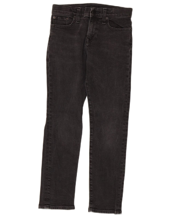 Polo Ralph Lauren Slim-Jeans für Jungen, 9–10 Jahre, W24 L25, graue Baumwolle
