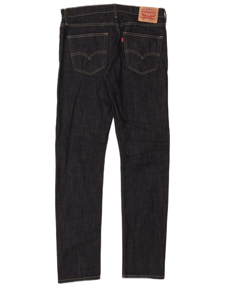 Levi's Herren 508 Slim Jeans W32 L34 Marineblau Baumwolle