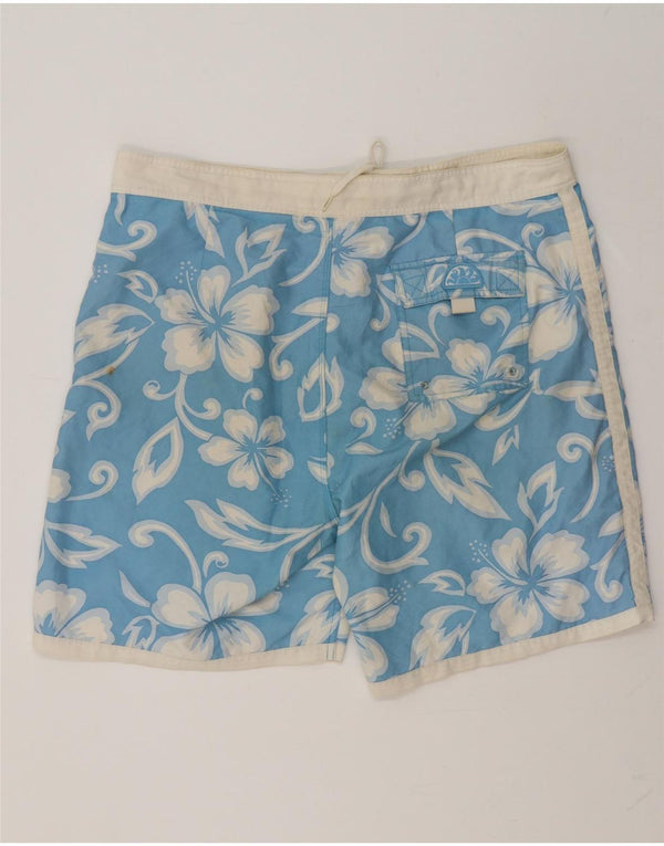 Sundek Herren Badeshorts XL Blau geblümt
