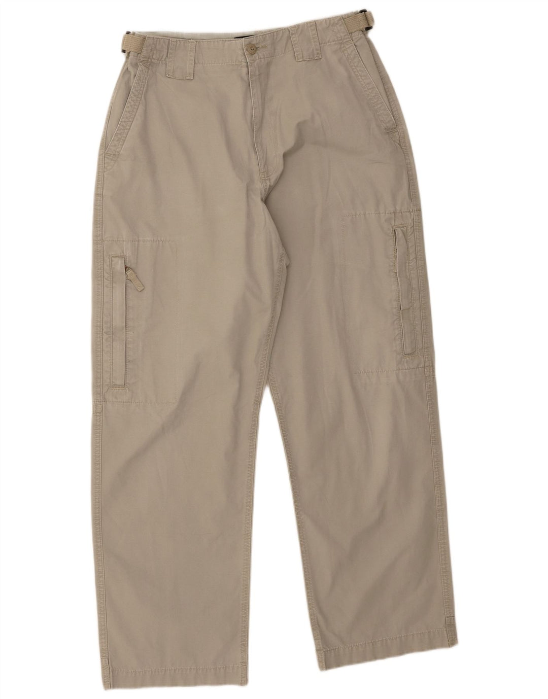 Marks & Spencer Herren Blue Harbor Tapered Cargohose W34 L31 Grau