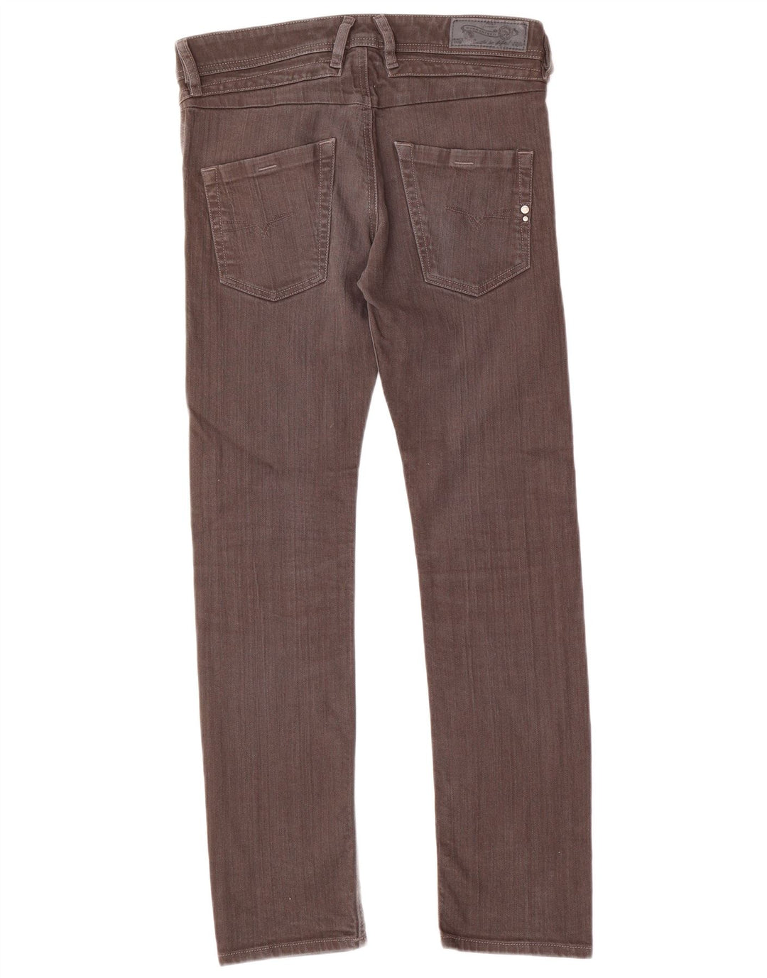 Diesel Damen Slim Jeans W28 L29 Graue Baumwolle