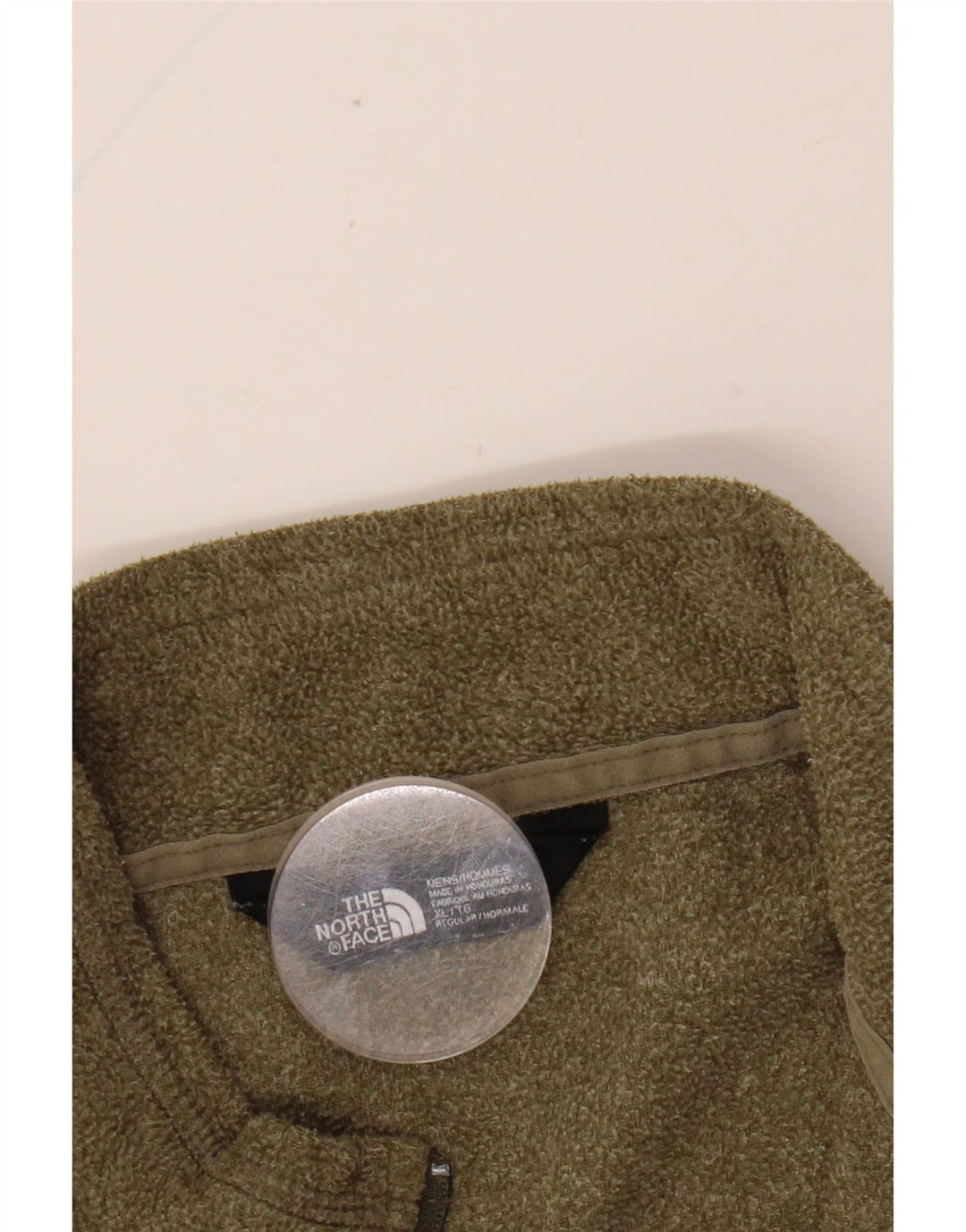 THE NORTH FACE Herren-Fleecepullover mit Reißverschluss, XL, Khaki