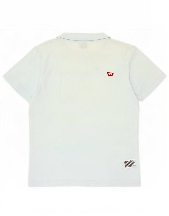 Diesel Herren T-Shirt Top mittelblaue Baumwolle