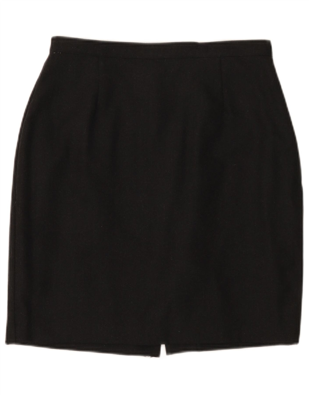 Sisley Damen Mini-Bleistiftrock W30 mittelgraue Wolle