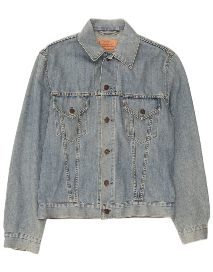 Levi's Herren Jeansjacke UK 40 Large Blau