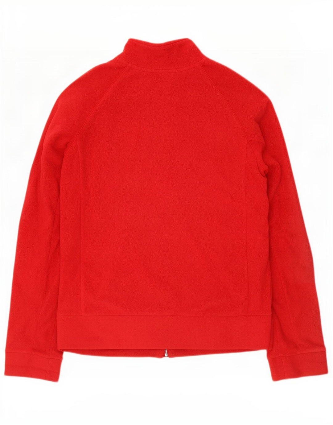 Adidas Damen Fleecejacke UK 14 Medium Rot
