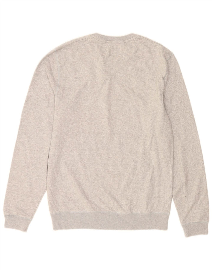 Jack Wills Herren-Sweatshirt mit Grafik, Größe S, Grau, Baumwolle