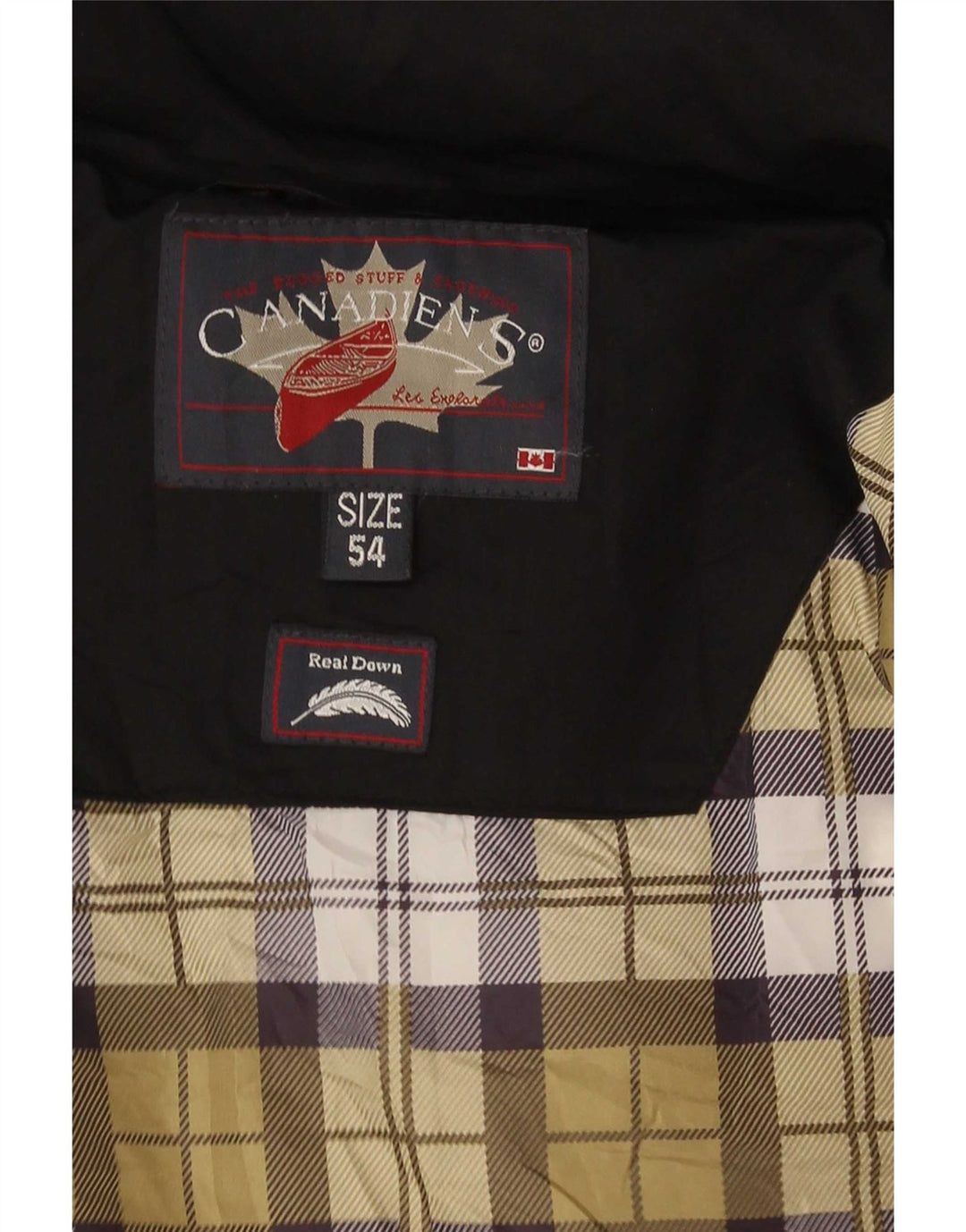 Canadiens Herren Wattierte Weste IT 54 2XL Schwarz