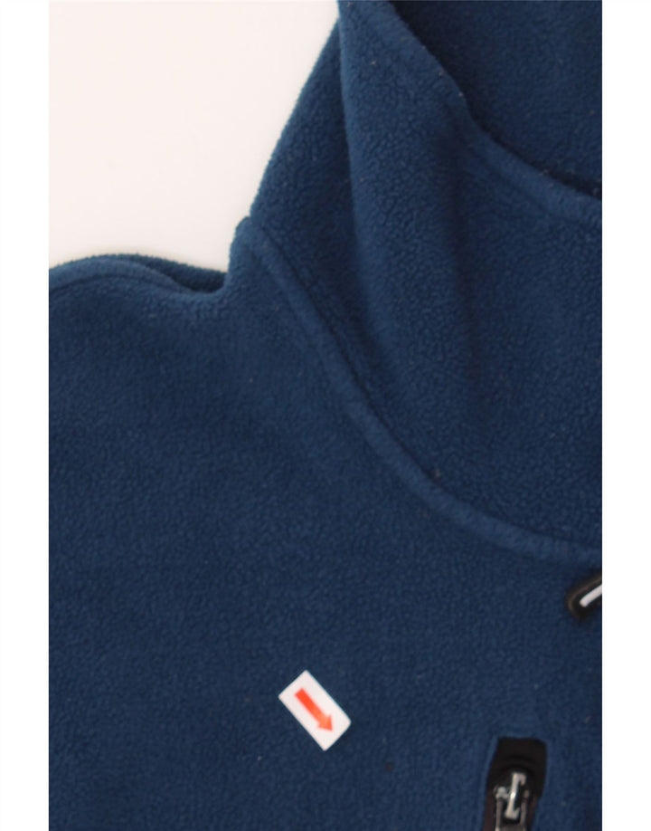 DIADORA Womens Fleece Jacket UK 16 Large Navy Blue Polyester Vintage Diadora and Second-Hand Diadora from Messina Hembry 