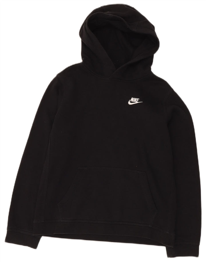 NIKE Kapuzenpullover für Jungen, 13–14 Jahre, XL, schwarze Baumwolle