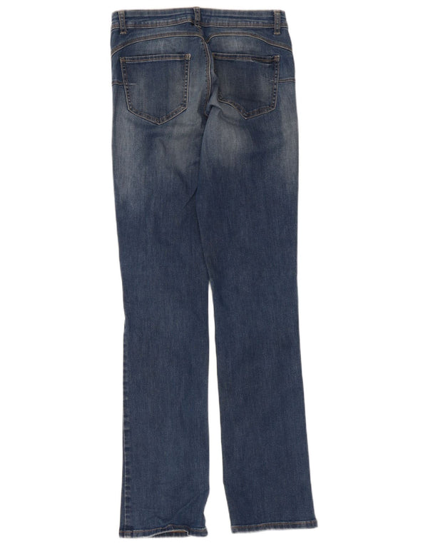 Benetton Damen Slim Jeans W28 L32 Blau