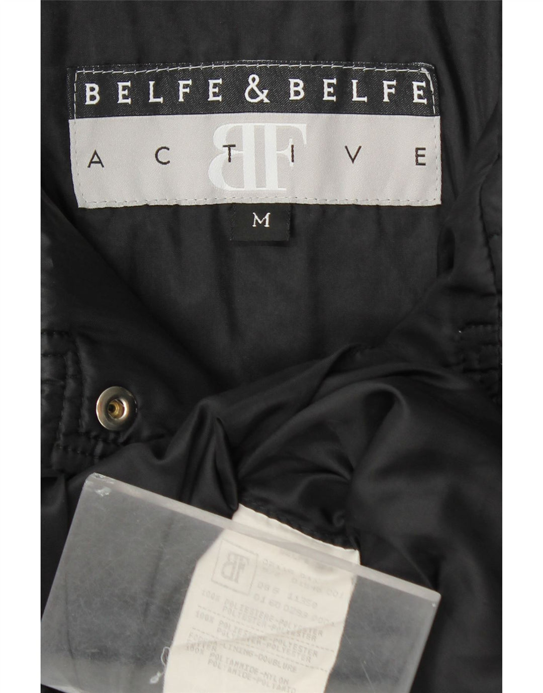 BELFE & BELFE Damen Steppjacke UK 14 Medium Schwarz Polyester