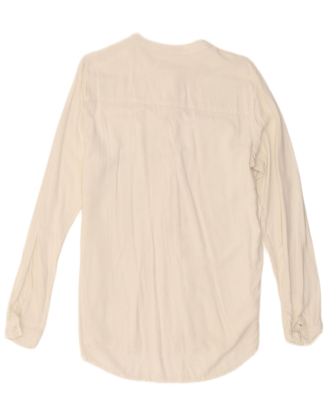 Dack's Longline-Pulloverhemd für Damen, UK 16, Größe L, gebrochenes Weiß, Viskose
