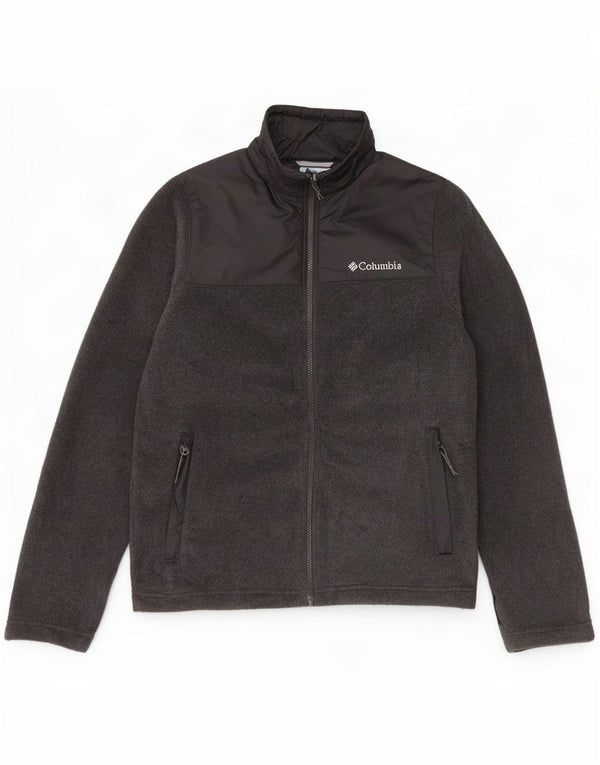 Columbia Herren Fleecejacke UK 34 XS Grau Polyester