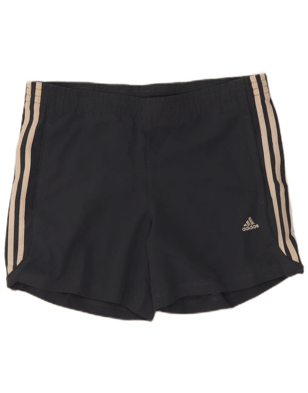 Adidas Mens Climacool Sport Shorts Small Grey Colourblock Polyester