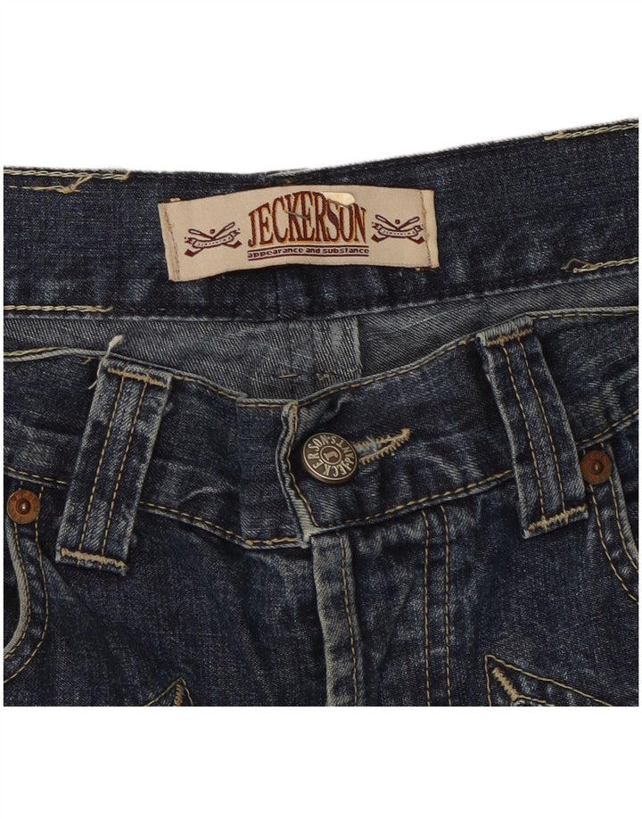 Jeckerson Herren Straight Jeans W32 L34 Marineblau