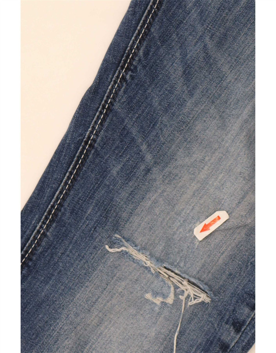 Gas Herren Slim Jeans W36 L34 Blaue Baumwolle
