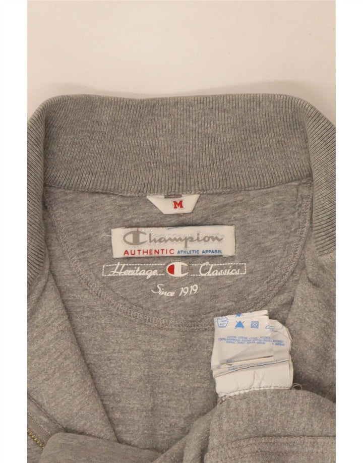 Champion Womens Heritage Classics Trainingsanzug-Oberjacke UK 12 Mittelgrau