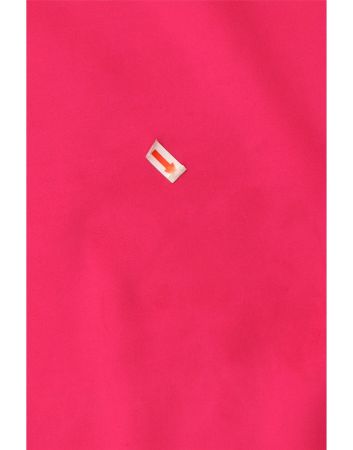 Nike Damen-Pullover-Trainingsanzugoberteil mit Reißverschluss, UK 14, Mittelrosa