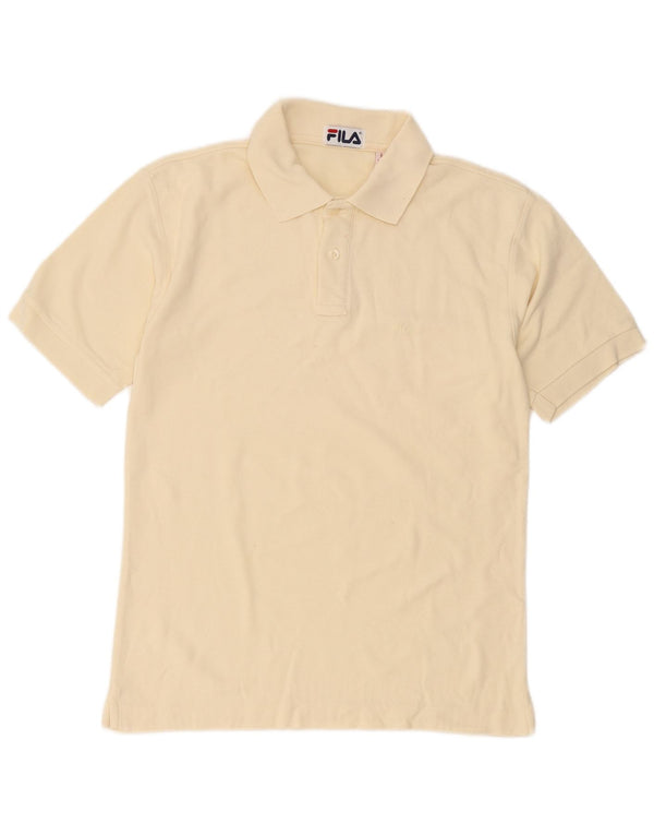 Fila Herren Poloshirt IT 44 XS Gelbe Baumwolle