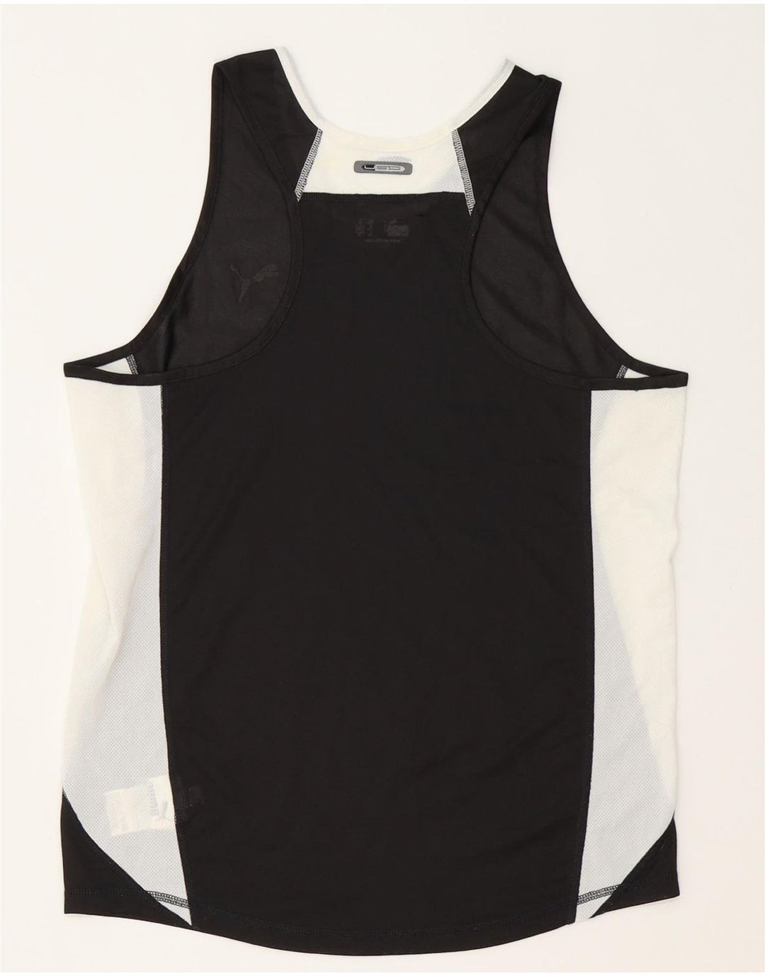 Puma Herren-Weste, mittelgroß, schwarzes Farbblock-Polyester