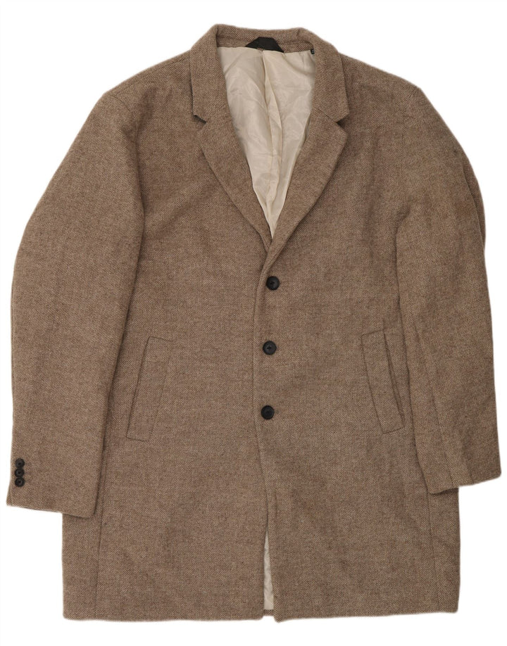 Jack & Jones Herrenmantel UK 46 3XL Beige Polyester