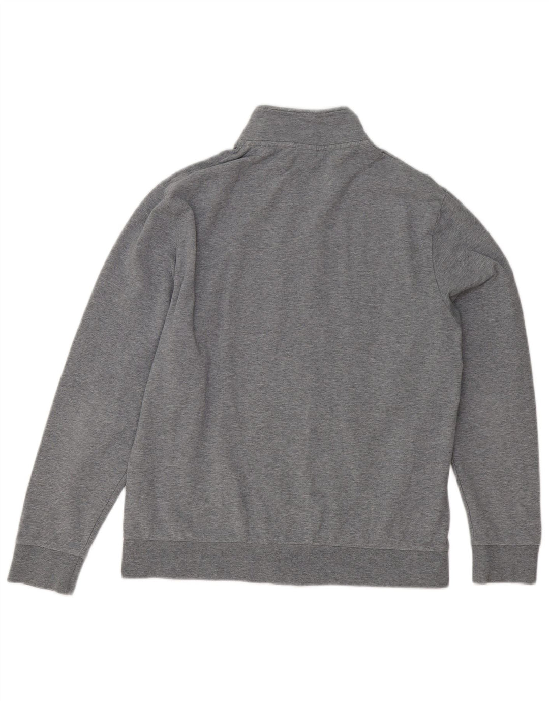 Hackett Herren-Trainingsanzugoberjacke aus mittelgrauer Baumwolle