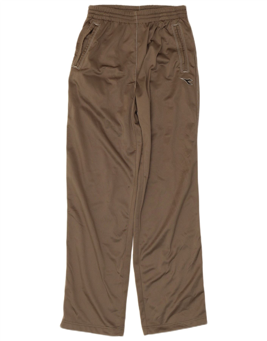 DIADORA Trainingshose für Damen, UK 14, Größe L, Khaki, Polyester