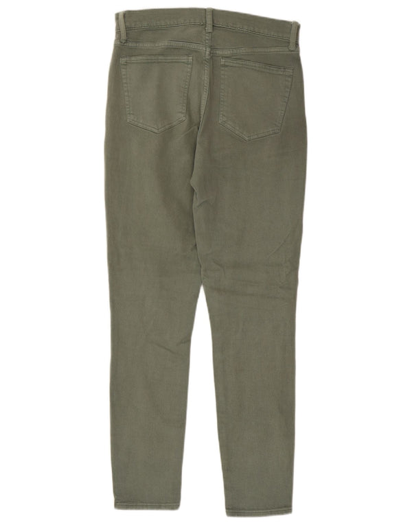 Gap Damen Skinny Jeans W26 L27 Grüne Baumwolle
