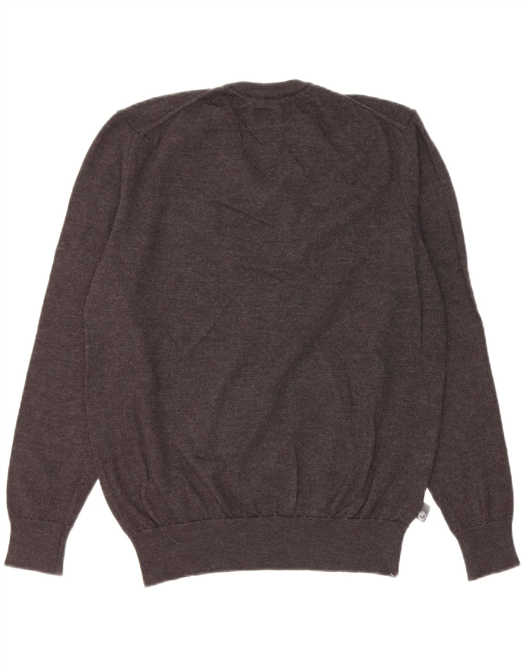 Armani Damen Pullover mit V-Ausschnitt IT 52 2XL Grau