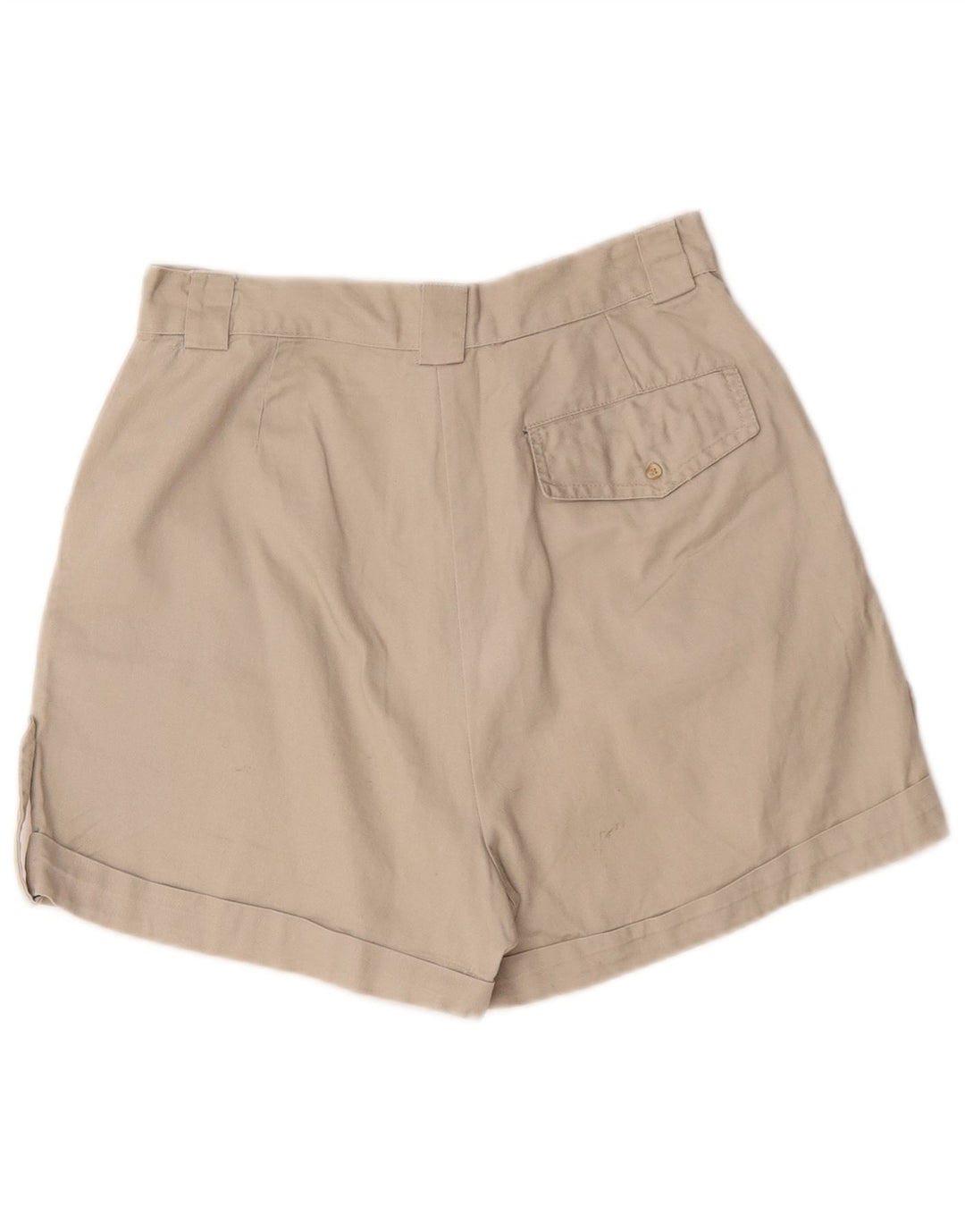 Emonite Damen-Cargoshorts mit hoher Taille, Größe L, W26, Grau, Baumwolle