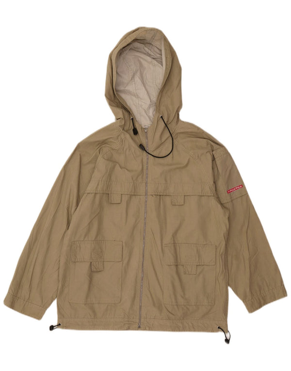 Pickwick Utility-Jacke mit Kapuze für Jungen, 11–12 Jahre, XL, Beige, Baumwolle